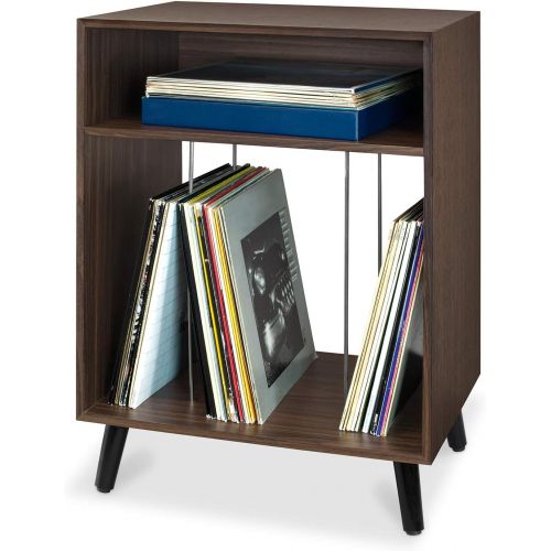 Victrola Entertainment Stand with Record Holder, Espresso