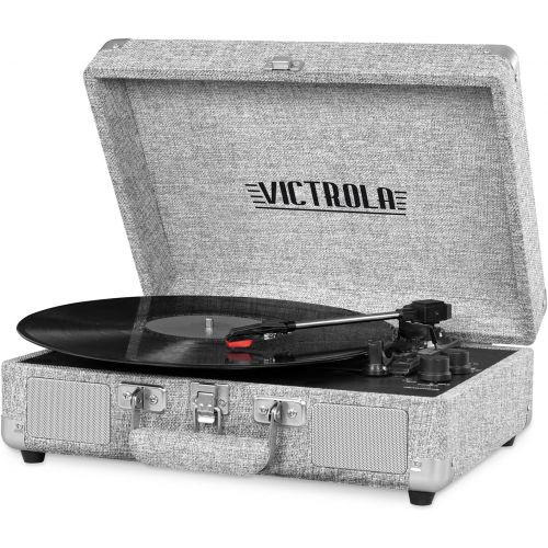  Victrola: The Ultimate Bluetooth Suitcase Record Player with 3-Speed Turntable - Stream Vinyl to Any Bluetooth Speaker!