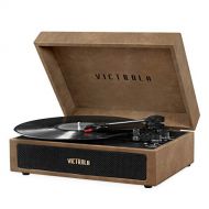 Victrola Parker Bluetooth Suitcase Record Player with 3-Speed Turntable