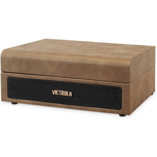  Victrola Parker Bluetooth Suitcase Record Player with 3-Speed Turntable