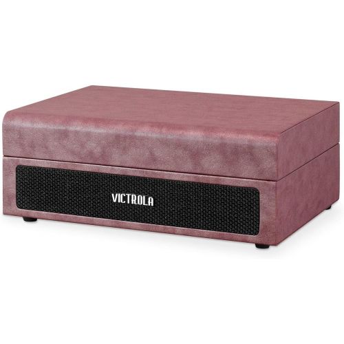  Victrola Parker Bluetooth Suitcase Record Player with 3-Speed Turntable