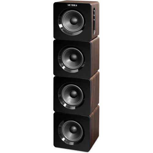  Victrola 32 Rotating Bluetooth Tower Stereo with 40 Watt Sound
