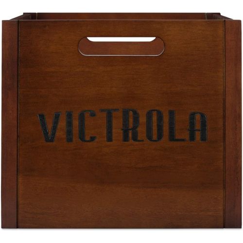  Victrola Wooden Record Crate