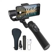Vidpro SB-30 Motorized 3-Axis Smartphone Handheld Gimbal Stabilizer for Smooth Video Capture 360 Degrees Pan Tilt and Roll. App with Face Tracking, Panorama and Time Lapse Modes