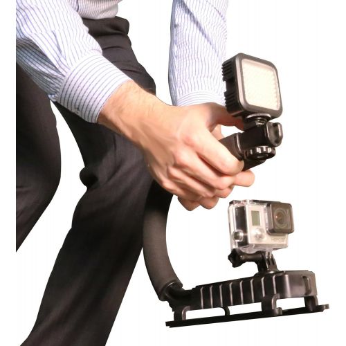  Vidpro VB-12 Stabilizer Hand Grip for Video Camcorders & Action Cameras