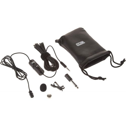  Vidpro XM-L Lavalier Condenser Microphone for DSLRs, Camcorders & Video Cameras 20 Audio Cable