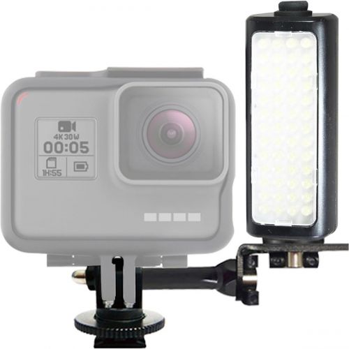  VidPro Mini LED M52 Video Light Kit for Action Cameras, Camcorders and Phones