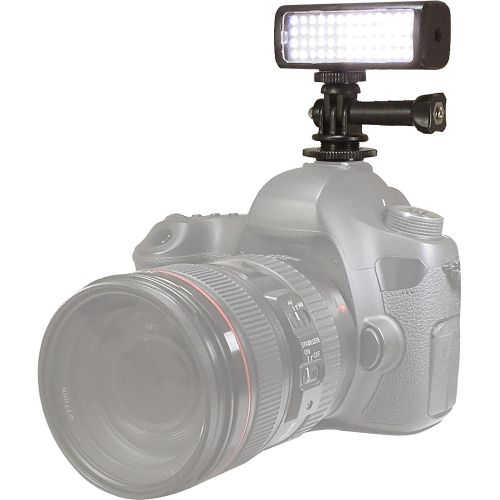  VidPro Mini LED M52 Video Light Kit for Action Cameras, Camcorders and Phones