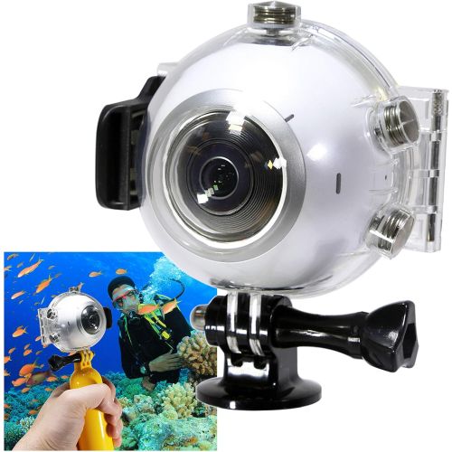  VidPro Underwater Housing Case for Samsung Gear 360 Camera (2016 V1 only) - NOT 2017 Version