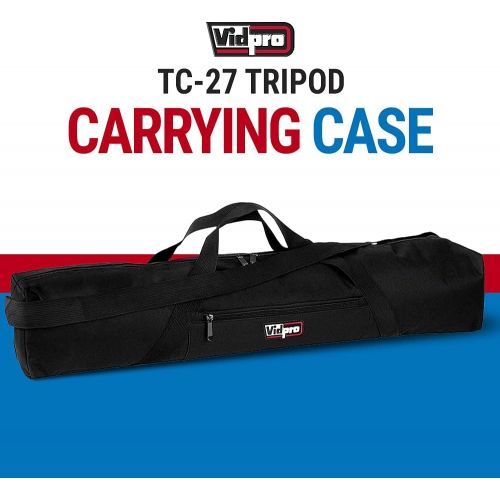  [아마존베스트]VidPro TC-27 Padded Tripod Bag carries 27-Inch Long Tripods