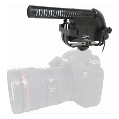 파나소닉 VidPro Panasonic Lumix DMC-G7 Digital Camera External Microphone XM-40 Professional Video & Broadcast Condenser Microphone