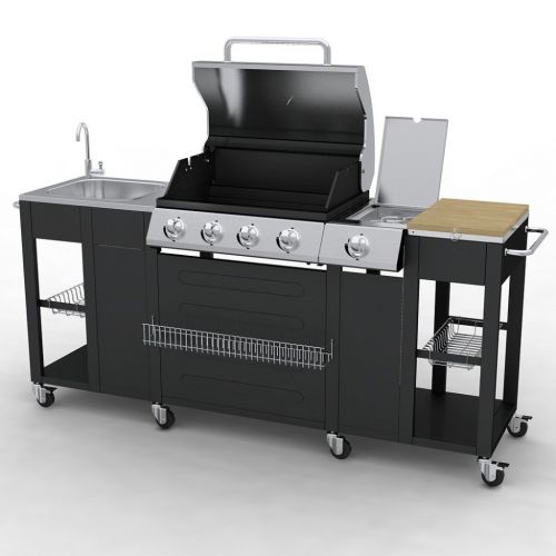  VidaXL vidaXL G-BBQ KIT 4+1 DE MODEL