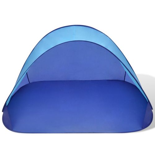  VidaXL Beach Shelter Sun Wind Protection 30+ UV Protection Beach Tent 2Person