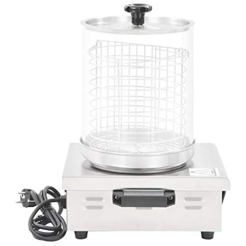  [아마존베스트]vidaXL Hot Dog Device Maker 450 W Sausage Warmer Bockwurst Warmer Sausage Cooker