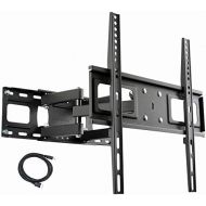 [아마존베스트]VideoSecu MW340B2 TV Wall Mount Bracket for most 32-65 Inch LED, LCD, OLED and Plasma Flat Screen TV, with Full Motion Tilt Swivel Articulating Dual Arms 14 Extend, up to VESA 400x