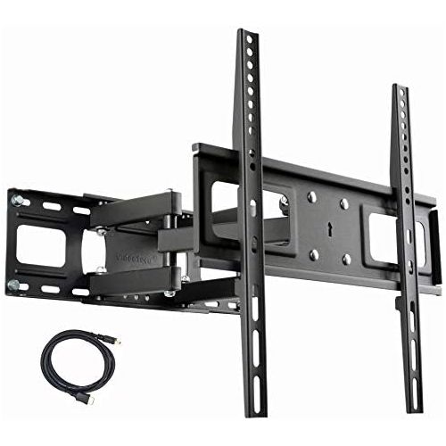  [아마존베스트]VideoSecu MW340B2 TV Wall Mount Bracket for most 32-65 Inch LED, LCD, OLED and Plasma Flat Screen TV, with Full Motion Tilt Swivel Articulating Dual Arms 14 Extend, up to VESA 400x