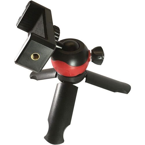  Vidpro TT-8 Mini Tripod and Handgrip with Ball Head for Smartphones and Cameras