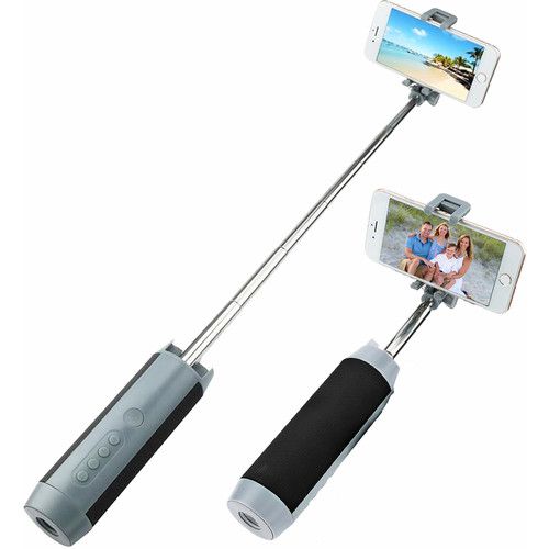  Vidpro 5-in-1 Selfie Stick & Bluetooth Speaker Combo (Black)