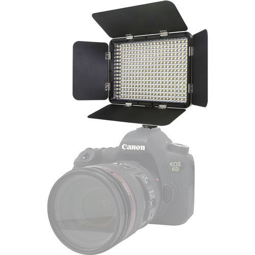  Vidpro LED-330X Variable-Color On-Camera LED Video Light Kit