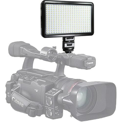  Vidpro LED-300 On-Camera Daylight-Balanced LED Light