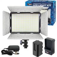 Vidpro LED-530 Professional On-Camera Varicolor Photo & Video Light Kit