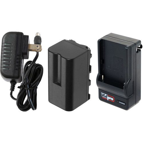  Vidpro LED-530 Professional On-Camera Varicolor Photo & Video Light Kit
