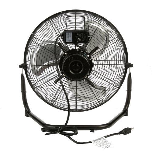  Vie Air 18 High Velocity Floor 3-Speed Fan, Black