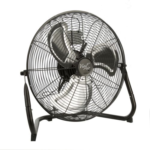  Vie Air 18 High Velocity Floor 3-Speed Fan, Black