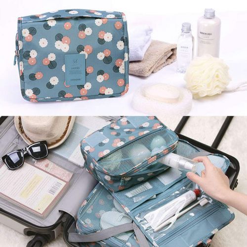  Viedoct Hanging Toiletry Bag - Large Cosmetic Makeup Travel Organizer for Men & Women with Sturdy Hook...