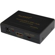 [아마존베스트]ViewHD HDMI Audio Extractor | Toslink Optical Digital Audio Output | Analog RCA L/R Stereo Output | HDMI v1.3 1080P 3D | Model: VHD-H2HSAs