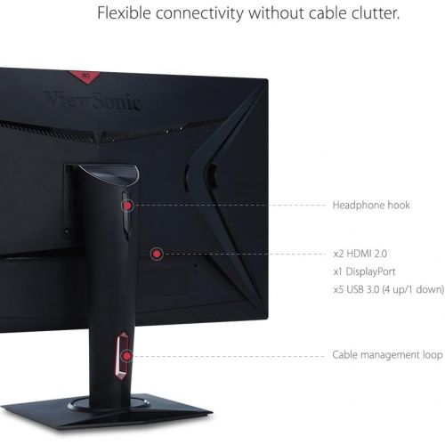  [아마존 핫딜]  [아마존핫딜]ViewSonic XG3220 32 Inch 60Hz 4K Gaming Monitor with FreeSync HDMI DP Eye Care Advanced Ergonomics and HDR10 for PC and Console Gaming