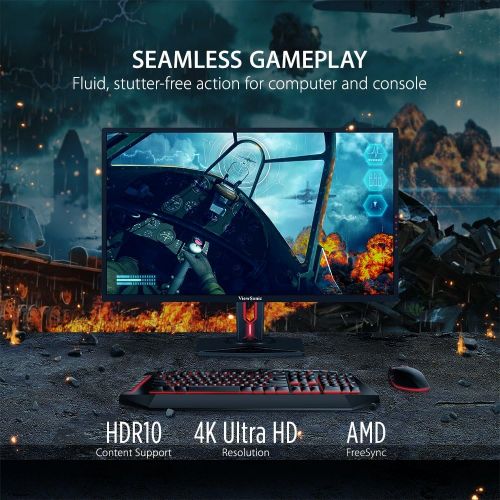  [아마존 핫딜]  [아마존핫딜]ViewSonic XG3220 32 Inch 60Hz 4K Gaming Monitor with FreeSync HDMI DP Eye Care Advanced Ergonomics and HDR10 for PC and Console Gaming