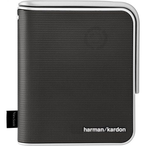 [아마존베스트]ViewSonic M1 Portable Projector with Dual Harman Kardon Speakers HDMI USB Type C Automatic Vertical Keystone and Built-in Battery