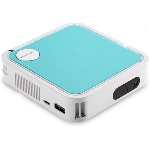  ViewSonic M1 Mini Ultra Portable LED Projector with Auto Keystone, JBL Speaker, HDMI, USB, Stream Netflix with Dongle (M1MINI)