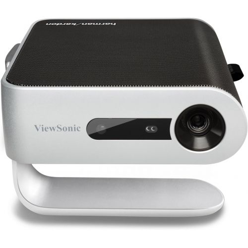  ViewSonic M1 Portable LED Projector with Auto Keystone, Dual Harman Kardon Speakers, HDMI, USB C, Stream Netflix with Dongle