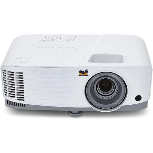  ViewSonic 3800 Lumens SVGA High Brightness Projector for Home and Office with HDMI Vertical Keystone (PA503S) White/gray