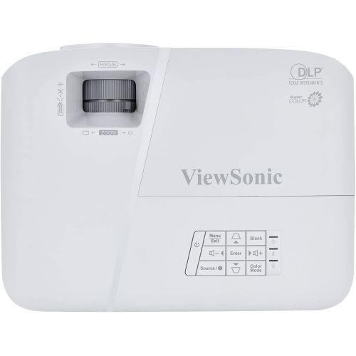  ViewSonic 3800 Lumens SVGA High Brightness Projector for Home and Office with HDMI Vertical Keystone (PA503S) White/gray