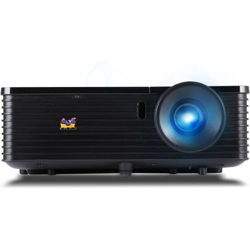  ViewSonic PJD6345 XGA 1024x768 DLP Projector with LAN Control, Wired and Wireless LAN Display (Black)