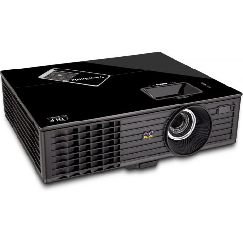  ViewSonic PJD5126 300-Inches 720i SVGA DLP Projector with 2700 ANSI Lumens,4000:1 Contrast Ratio,120Hz/3D-Ready, Integrated Speaker and Smart ECO - Black