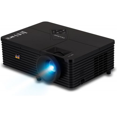  ViewSonic PJD6544W WXGA 1280x800 DLP Projector with LAN Control, Wired and Wireless LAN Display (Black)