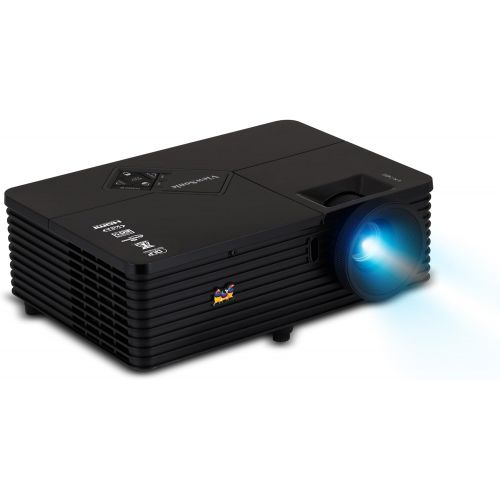  ViewSonic PJD6544W WXGA 1280x800 DLP Projector with LAN Control, Wired and Wireless LAN Display (Black)