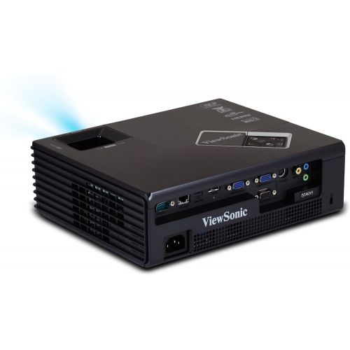  ViewSonic PJD6245 XGA DLP Projector with 1024 x 768 Resolution, 3000 ANSI Lumens, 15000:1 Contrast Ratio, LAN Control, HDMI and 3D Blu-Ray Ready (Black)