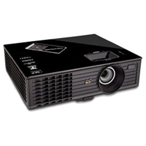  View Sonic PJD6553W 1080p Front Projector, 300 Inches - Black