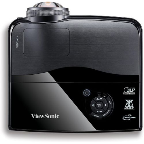  ViewSonic PJD7382 Ultra Short Throw XGA DLP Projector - 120Hz/3D Ready, 2500 Lumens, 3000:1 DCR