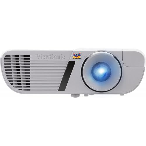  ViewSonic 3200 Lumens Full HD 1080p Shorter Throw Home Theater Projector with 3D DLP and HDMI, Stream Netflix with Dongle (PJD7828HDL)