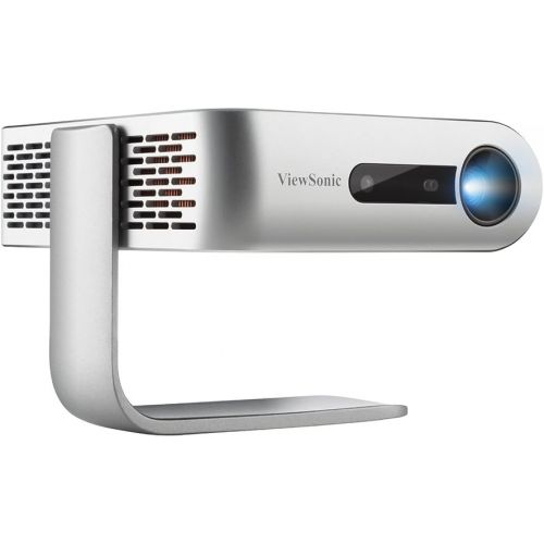  [아마존베스트]Viewsonic M1 Portable LED Projector (WVGA, 250 Lumens, HDMI, USB, USB-C, SD Card Reader, 3 Watt Speaker) Silver