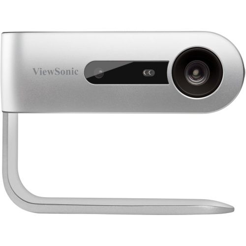  [아마존베스트]Viewsonic M1 Portable LED Projector (WVGA, 250 Lumens, HDMI, USB, USB-C, SD Card Reader, 3 Watt Speaker) Silver