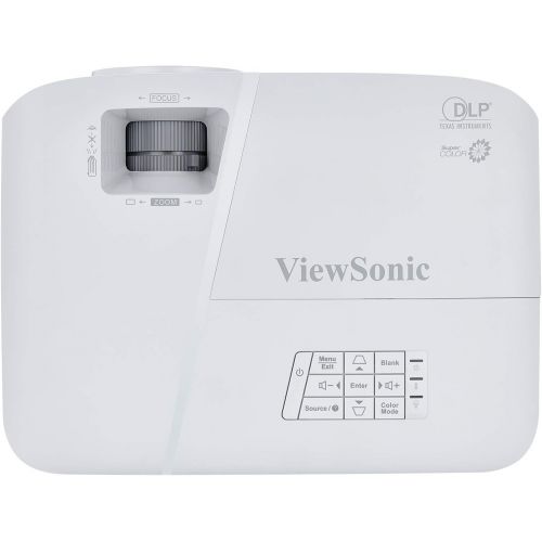  [아마존베스트]-Service-Informationen Viewsonic PA503S 3D Home Cinema DLP Projector (SVGA, 3,600 ANSI Lumens, HDMI, 2 Watt Speakers, 1.1x Optical Zoom) White/Grey