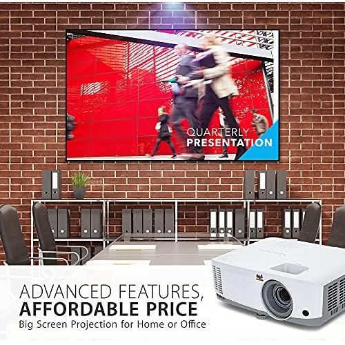  [아마존베스트]-Service-Informationen Viewsonic PA503S 3D Home Cinema DLP Projector (SVGA, 3,600 ANSI Lumens, HDMI, 2 Watt Speakers, 1.1x Optical Zoom) White/Grey