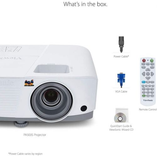  ViewSonic PA503W 3600 Lumens WXGA HDMI Projector